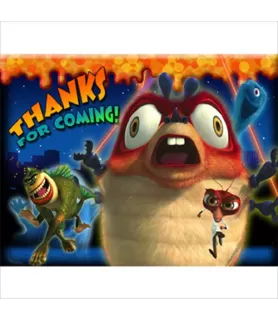 Monsters vs. Aliens Thank You Notes w/ Env. (8ct)