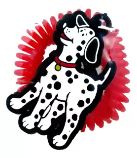 Fire Engine Fun Dalmatian Keychain (1ct)
