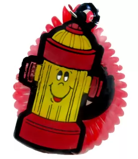 Fire Engine Fun Hydrant Keychain (1ct)