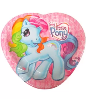 My Little Pony Sunny Daze Large Heart Shaped Paper Plates (8ct)