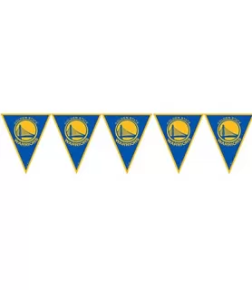 NBA Golden State Warriors Plastic Flag Banner (12ft)