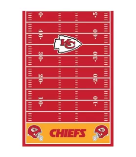 NFL Kansas City Chiefs Plastic Table Cover (1ct)