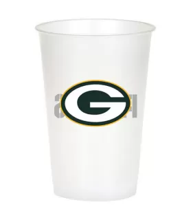 NFL Green Bay Packers 20oz Plastic Cups (8ct)