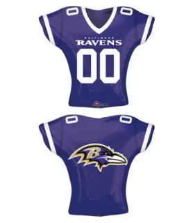 NFL Baltimore Ravens Jersey Shaped Foil Mylar Balloon (1ct)