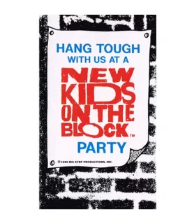 New Kids on the Block Vintage 1990 Invitations w/ Envelopes (8ct)