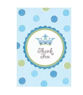 New Little Prince Thank You Notes w/ Env. (8ct)