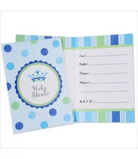 New Little Prince Invitations w/ Env. (8ct)
