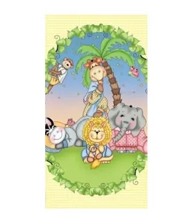 Nighty Night Bazooples Plastic Table Cover (1ct)