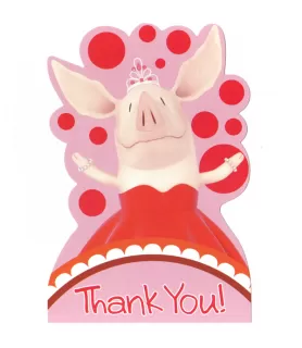 Olivia Thank You Note Set w/ Envelopes (8ct)