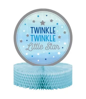 1st Birthday 'One Little Star Boy' Honeycomb Centerpiece (1ct)