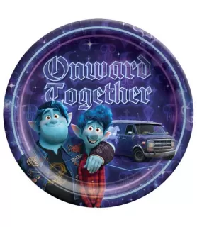 Onward the Movie Large Paper Plates (8ct)