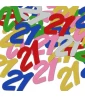 Happy Birthday 21st Birthday Foil Confetti (1ct) Happy Birthday 21st Birthday Foil Confetti (1ct)