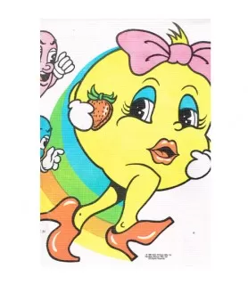 Ms. Pac-Man Vintage 1981 Paper Table Cover (1ct)