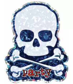 Rock Star Skull and Cross Bones Invitations w/ Envelopes (8ct)