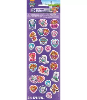 Paw Patrol 'Girl' Puffy Stickers (1 sheet)