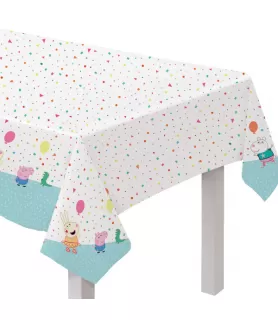 Peppa Pig 'Confetti Party' Plastic Tablecover (1ct)
