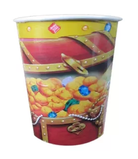 Pirate Treasure Chest 9oz Paper Cups (8ct)