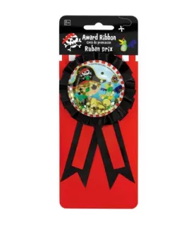 Pirate Party 'Little Pirate' Guest of Honor Ribbon (1ct)