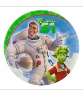 Planet 51 Large Paper Plates (8ct)