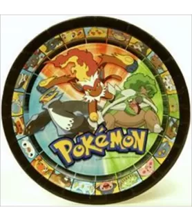 Pokemon 'Diamond and Pearl' Small Paper Plates (8ct)