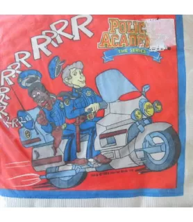 Police Academy Vintage 1989 'The Series' Lunch Napkins (16ct)