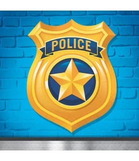 Happy Birthday 'Police Party' Small Napkins (16ct)