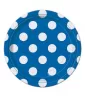 Blue Polka Dots Small Paper Plates (8ct) Blue Polka Dots Small Paper Plates (8ct)