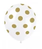 Gold Metallic Polka Dots Latex Balloons (6ct) Gold Metallic Polka Dots Latex Balloons (6ct)