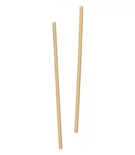 Gold Shiny Metallic Paper Straws (10ct)