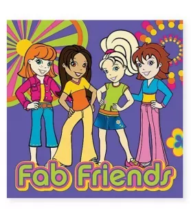 Polly Pocket Lunch Napkins (16ct)