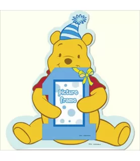 Winnie the Pooh Boy's 1st Birthday Photo Holder Centerpiece (1ct)