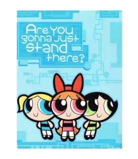 Powerpuff Girls 'Stand There' Greeting Card w/ Envelope (1ct)