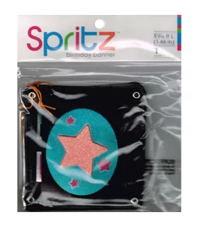 Happy Birthday 'Rock Diva' Glitter Banner (1ct)