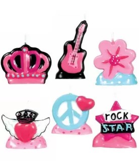 Princess Rocker Mini Candle Set (6pc)