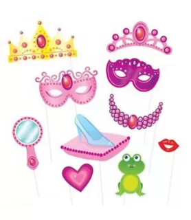 Happy Birthday 'Princess' Photo Prop Set (10pc)