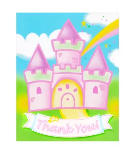Princess Thank You Notes w/ Envelopes (8ct)