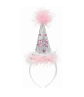 Birthday Princess Deluxe Holographic Headband (1ct)