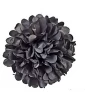 Black Large 16" Decorative Puff Ball (1ct) Black Large 16" Decorative Puff Ball (1ct)