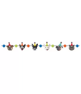 Over the Hill 'Party Animal' Deluxe Pom Pom Banner (1ct)