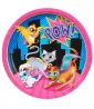 Superhero Pets Large Paper Plates (8ct) Superhero Pets Large Paper Plates (8ct)