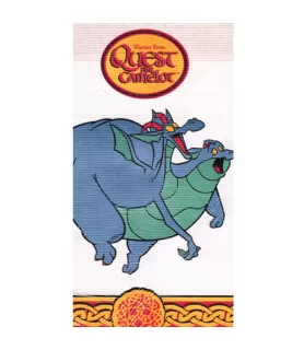 Quest for Camelot Vintage 1998 Paper Table Cover (1ct)