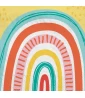 Birthday 'Retro Rainbow' Small Napkins (16ct) Birthday 'Retro Rainbow' Small Napkins (16ct)