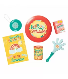 Birthday 'Retro Rainbow' Mega Mix Favor Value Pack (48pcs)