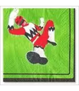 Power Rangers 'Red Ranger' Small Napkins (16ct)