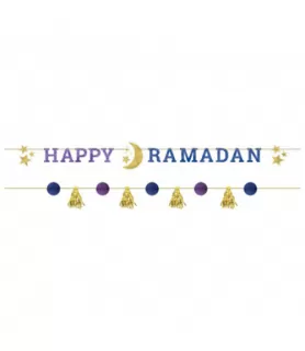 Ramadan 'Eid Mubarak' Deluxe Banner Kit (1ct)