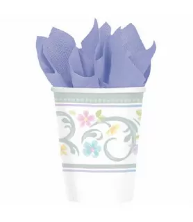 Religious 'Blessed Day' 9oz Paper Cups (18ct)