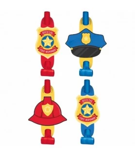 Rescue Vehicles 'First Responders' Blowouts / Favors (8ct)