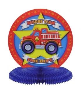 Rescue Team Honeycomb Centerpiece (1ct)