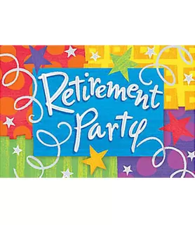 Retirement Invitations w/ Envelopes (8ct)
