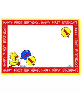 Little Suzy's Zoo 'Witzy's One!' Imprintable Stationery w/ Envelopes (8ct)